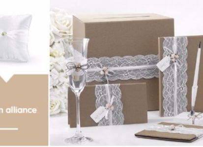 Mettez du doré dans votre décoration de mariage